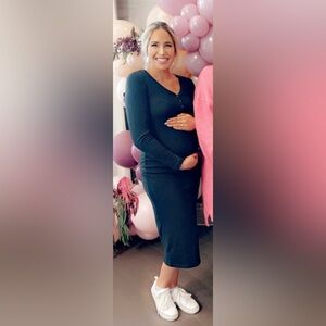 Black Maternity Dress